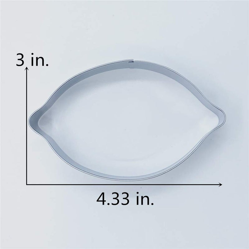 LILIAO قطاعة بسكويت الليمون LILIAO - 4.3 × 3 بوصات - من الفولاذ المقاوم للصدأ - Image 3